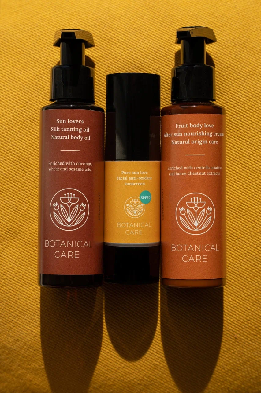 Natural suncare ritual